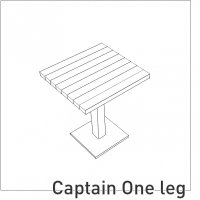 Recycled kunststof » Captain One Leg